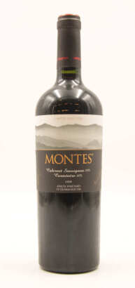 (1) 2008 Montes Limited Selection Cabernet Sauvignon Carmenere, Apalta, Chile