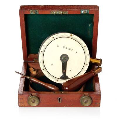 A Vintage Nautical Angle Sextant by 'Heath & Co. Ltd', Crayford, London