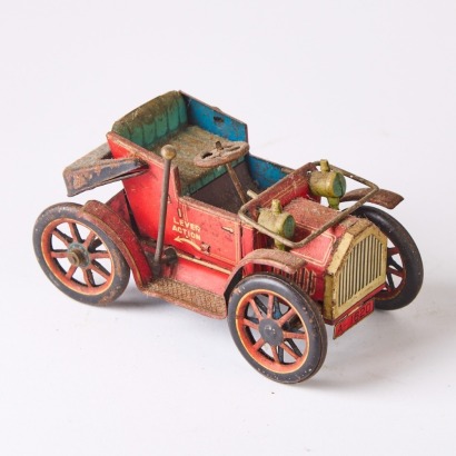 A Vintage Tin Toy Car