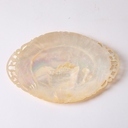 An Open-work Mother of Pearl Dish