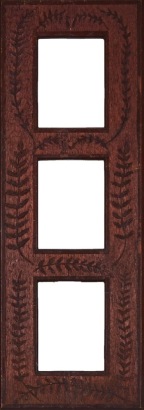 A Hand-Carved Wooden Frame