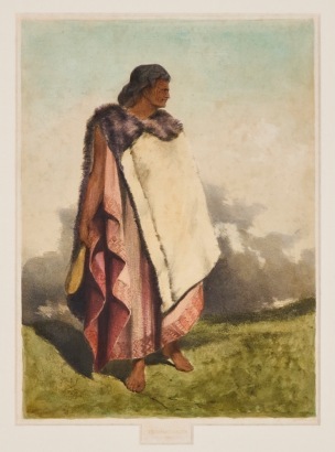 A Lithograph of Te Rangiheata