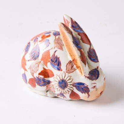 A Imari Porcelain Rabbit, Japan