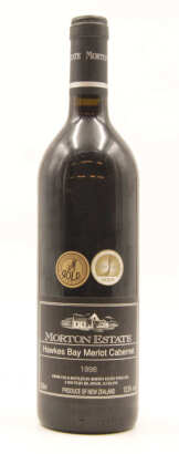 (1) 1998 Morton Estate Black Label Merlot Cabernet Sauvignon