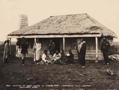 MUIR & MOODIE Meeting of Great Chiefs at Whare-Komiti