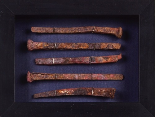 Five Mounted Maritime Nails