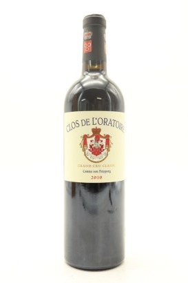 (1) 2010 Clos de l'Oratoire, Saint-Emilion Grand Cru [JR16.5] [WS94]