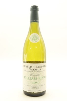 (1) 2007 William Fevre Valmur, Chablis Grand Cru [JR17] [RP95]