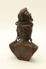 A Bronze and Gold Lacquered Head of Guanyin - 2