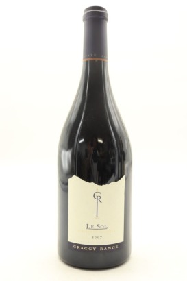 (1) 2007 Craggy Range Le Sol Syrah, Gimblett Gravels [JR17.5] [RP96] [BC97]