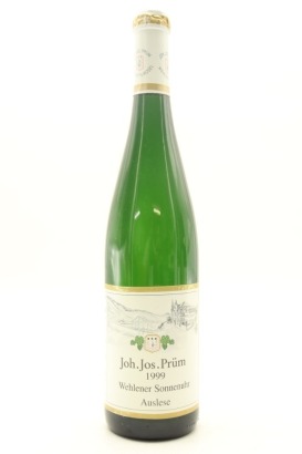 (1) 1999 Joh. Jos. Prum Wehlener Sonnenuhr Riesling Auslese, Mosel