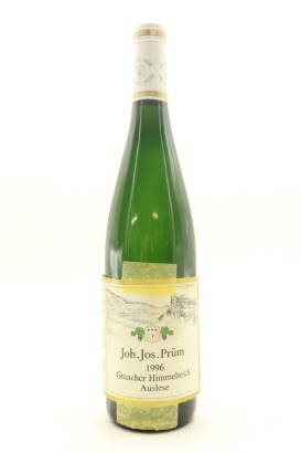 (1) 1996 Joh. Jos. Prum Graacher Himmelreich Riesling Auslese, Mosel