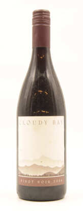 (1) 2004 Cloudy Bay Pinot Noir, Marlborough