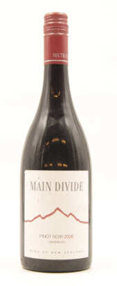 (1) 2008 Main Divide Pinot Noir, Canterbury