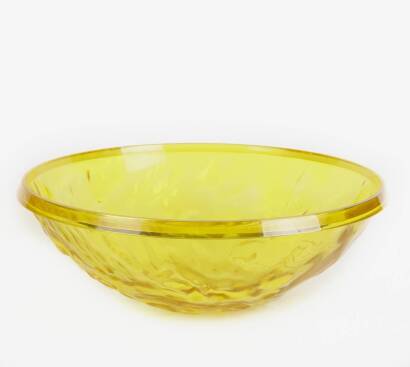 A Large Kartell Moon Bowl in Gold