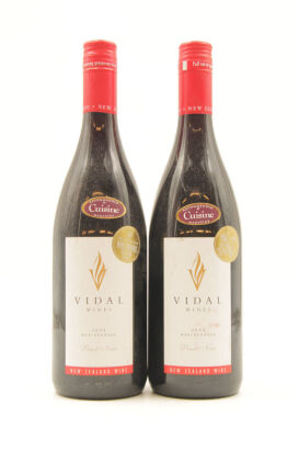 (2) 2004 Vidal Estate Estate Pinot Noir, Hawke's Bay