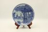 A Chinese Qing Dynasty Yongzheng Year Blue and White 'Figures' Charger