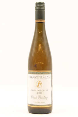 (1) 2003 Framingham Classic Riesling, Marlborough