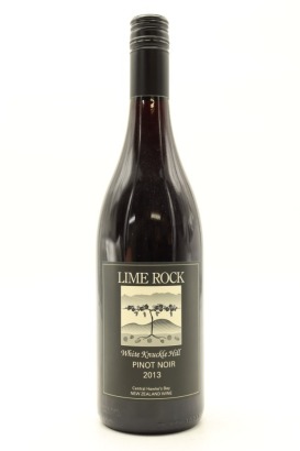 (1) 2013 Lime Rock Wines White Knuckle Hill Pinot Noir, Central Hawke's Bay