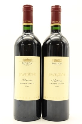 (2) 2011 Mission Estate Winery Jewelstone Antoine, Gimblett Gravels