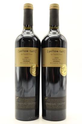 (2) 2003 Yellow Tail Premium Shiraz, McLaren Vale