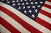 A Large Linen American Flag