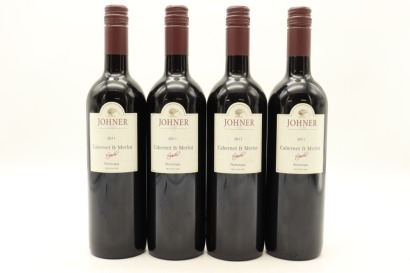 (4) 2011 Johner Estate Cabernet - Merlot, Wairarapa