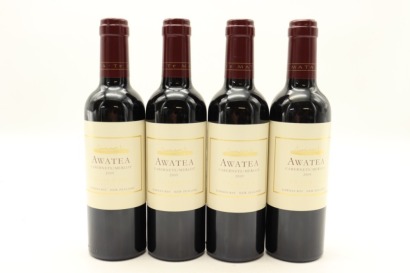 (4) 2009 Te Mata Estate Awatea Cabernets Merlot, Hawke's Bay, 375ml