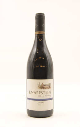 (1) 2002 Knappstein Shiraz, Clare Valley