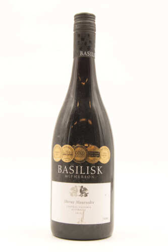 (1) 2010 McPherson Basilisk Shiraz Mourvedre, Central Victoria