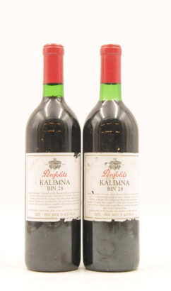 (2) 1992 Penfolds Bin 28 Kalimna Shiraz, South Eastern Australia (TL)