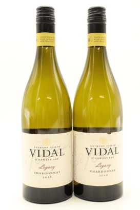 (2) 2018 Vidal Estate Legacy Chardonnay, Hawke's Bay