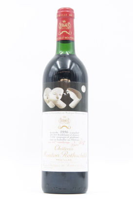 (1) 1986 Chateau Mouton Rothschild, Pauillac [RP100] 