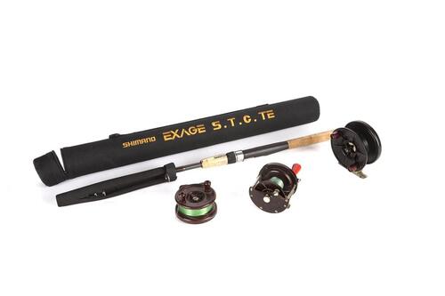 Three Bakelite Fishing Reels