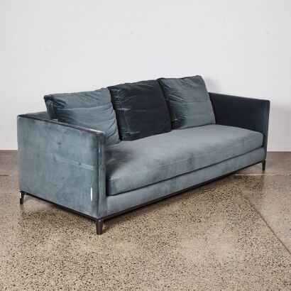 A Three Seater Anderson Slim Sofa by Minotti Italy A/F