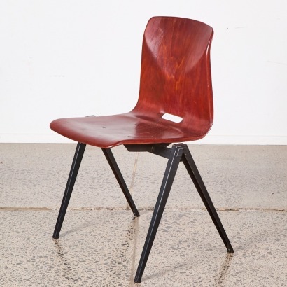 Industrial Model S22 Chair from Galvanitas, 1960s