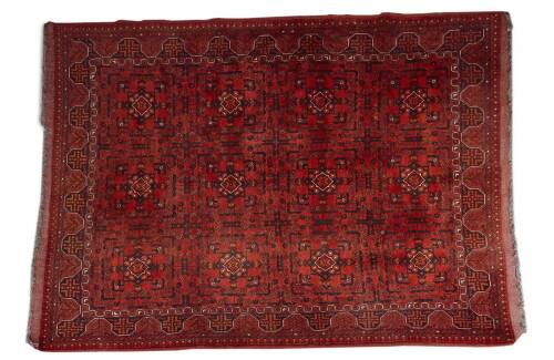 A Large Hand Knotted Khal Mohammadi Rug