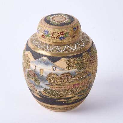 A Japanese Satsuma Ginger Jar