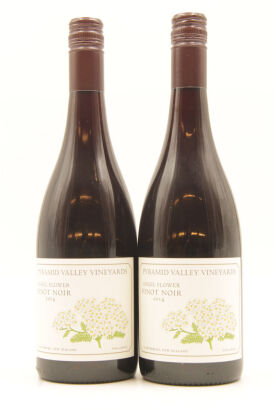 (2) 2014 Pyramid Valley Pinot Noir Angel Flower, Waipara