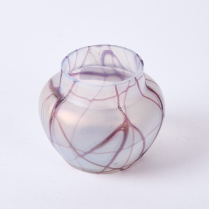 A Cute Iridescent Glass Vase