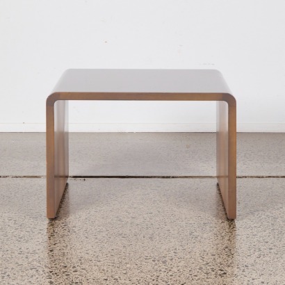 A Minimal MCM Style Side Table In Grey