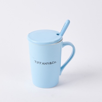 A Tiffany & Co Promotional Lidded Coffee Cup