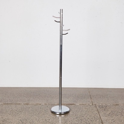 A Modern Silver Coat Stand