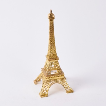 A Gold Eiffel Tower Statue