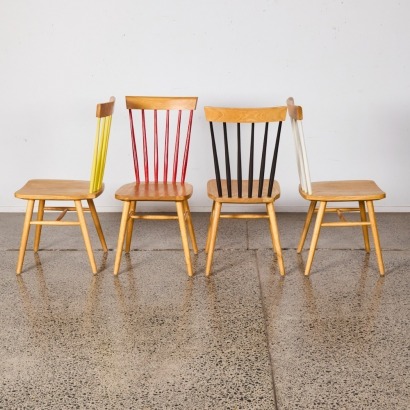 A Set of Four Republic Windsor Chairs