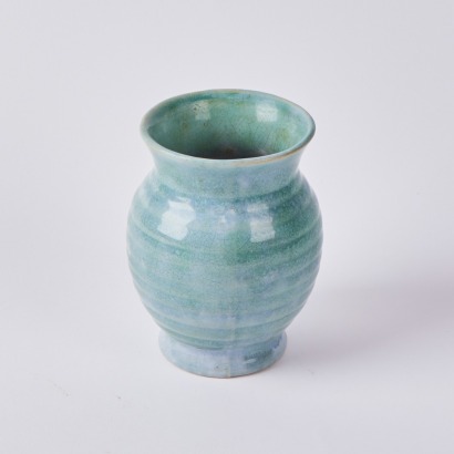 A Vintage Blue Glazed Vase