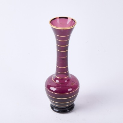 A Purple Glass Vase