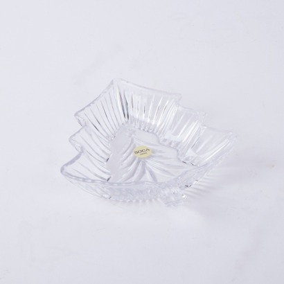 A Soga Japan Christmas Tree Glass Dish