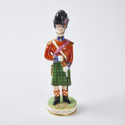 A Royal Staffordshire Old Brigade Soldier By Clarice Cliff