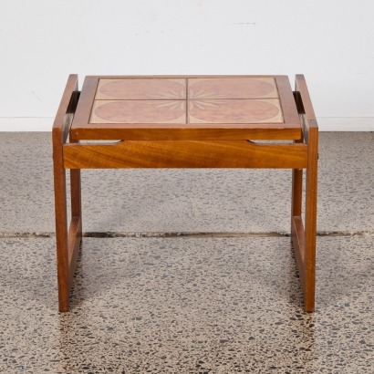 A Mosiac Topped Side Table